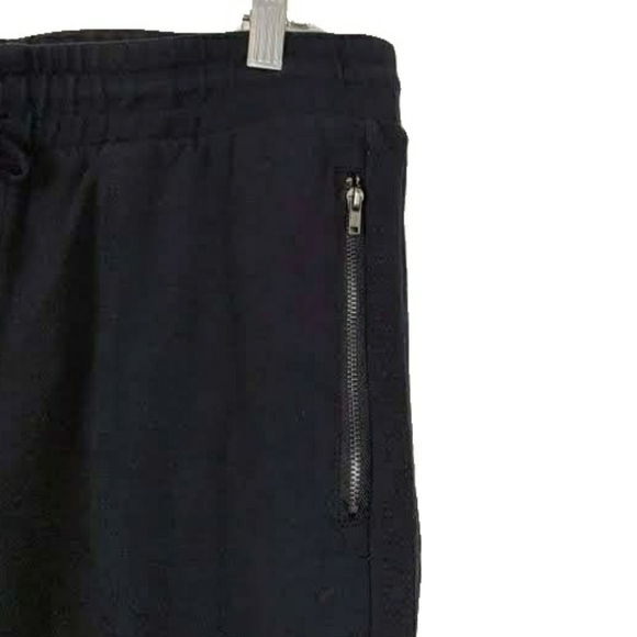 NWT 90 Degree Womens L Black Twill Zip Pockets Cuff Pants - Picture 7 of 8